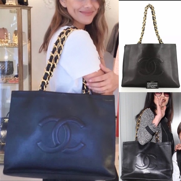 CHANEL Handbags - RARE🔥XLARGE🔥Chanel lambskin tote